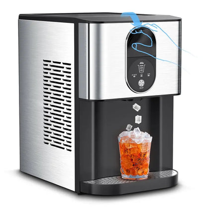 15-Min Nugget Ice Maker | Self-Dispensing, 44lbs/Day, Auto Clean